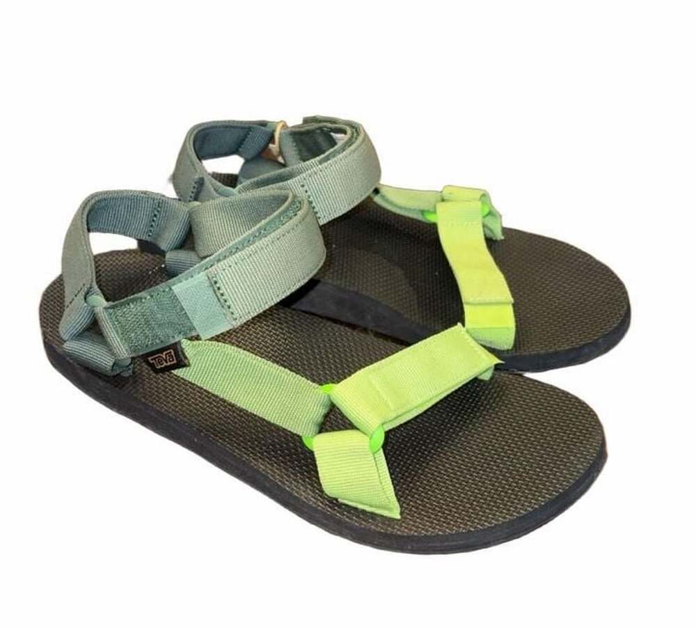 Teva Original Universal Sandals Size 11 Green Multi